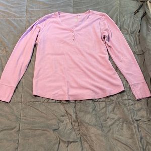 womens pink long sleeve